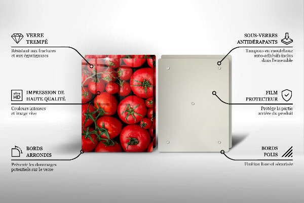 Cobertura de indução Tomates