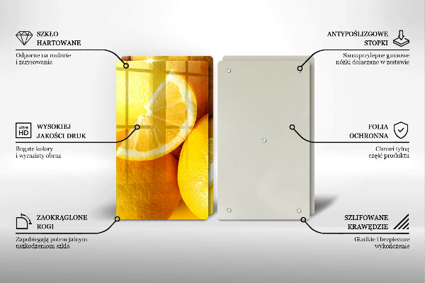 Cobertura de indução Limões suculentos