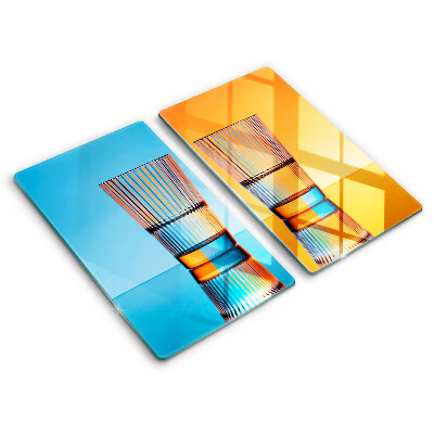 Cobertura de indução Dois copos de água