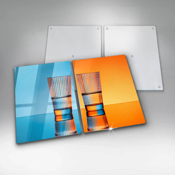 Cobertura de indução Dois copos de água