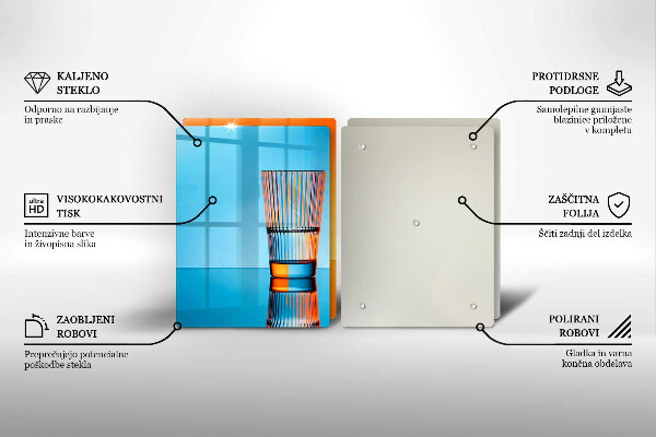 Cobertura de indução Dois copos de água