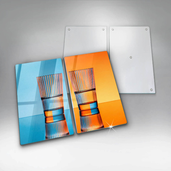 Cobertura de indução Dois copos de água