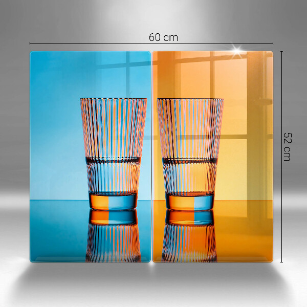 Cobertura de indução Dois copos de água