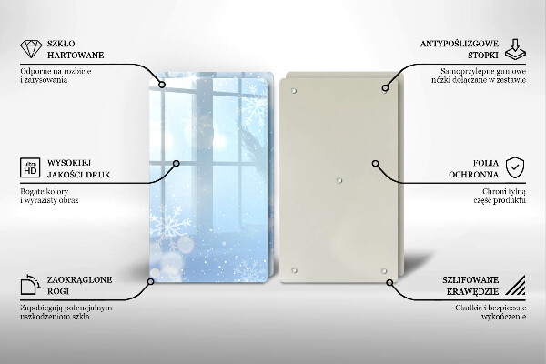 Cobertura de indução Textura de inverno