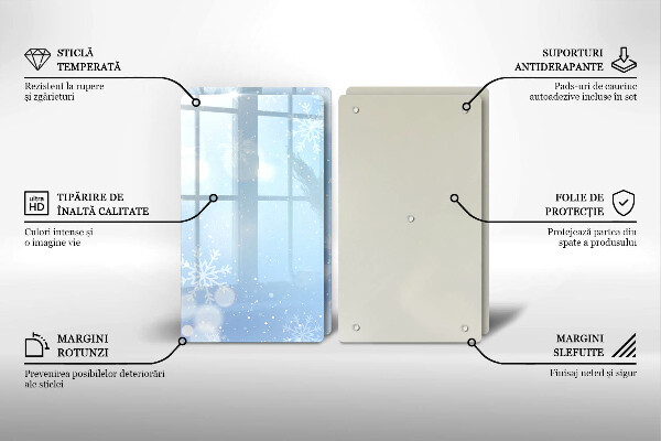 Cobertura de indução Textura de inverno