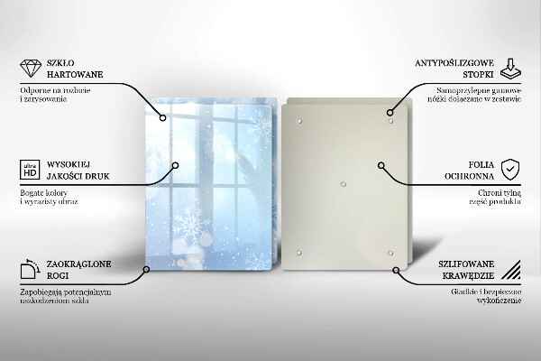 Cobertura de indução Textura de inverno