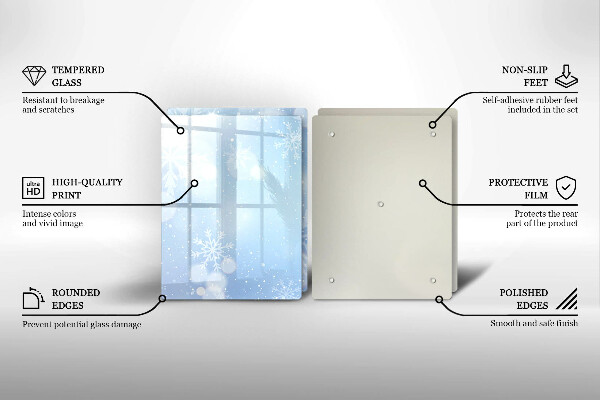 Cobertura de indução Textura de inverno