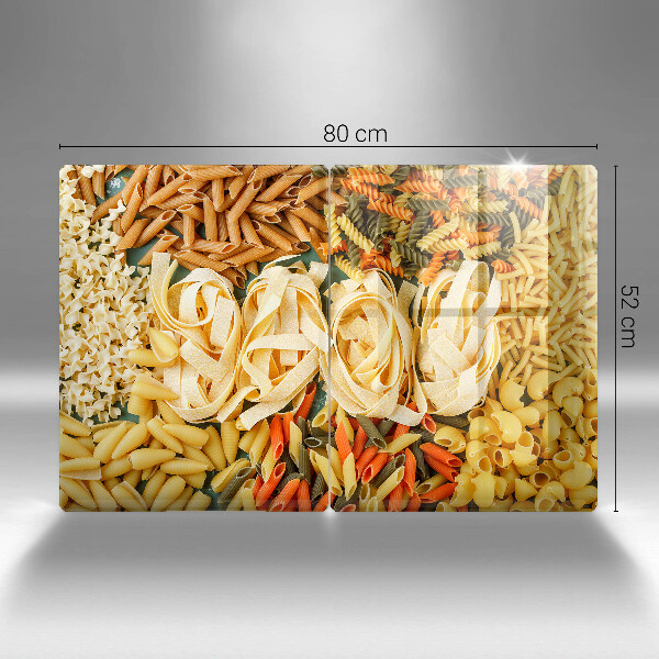 Cobertura de indução Diferentes tipos de macarrão