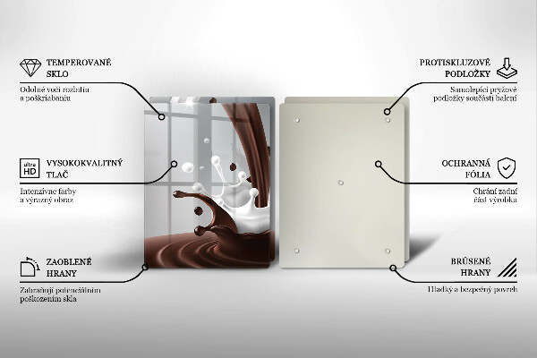 Cobertura de indução Leite e chocolate