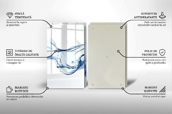 Cobertura de indução Água cristalina