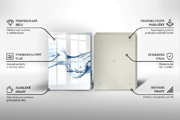 Cobertura de indução Água cristalina