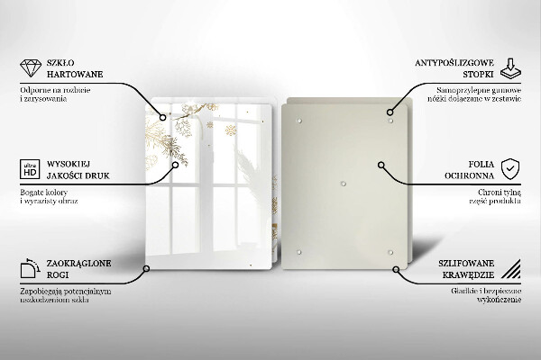 Cobertura de indução Decorações de inverno