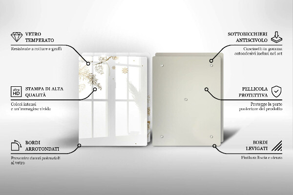 Cobertura de indução Decorações de inverno