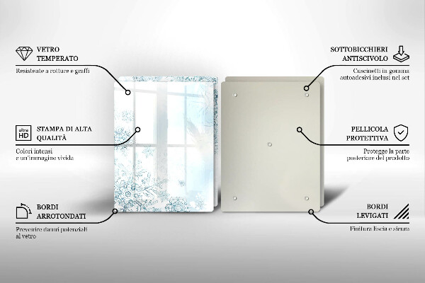 Cobertura de indução Flocos de neve