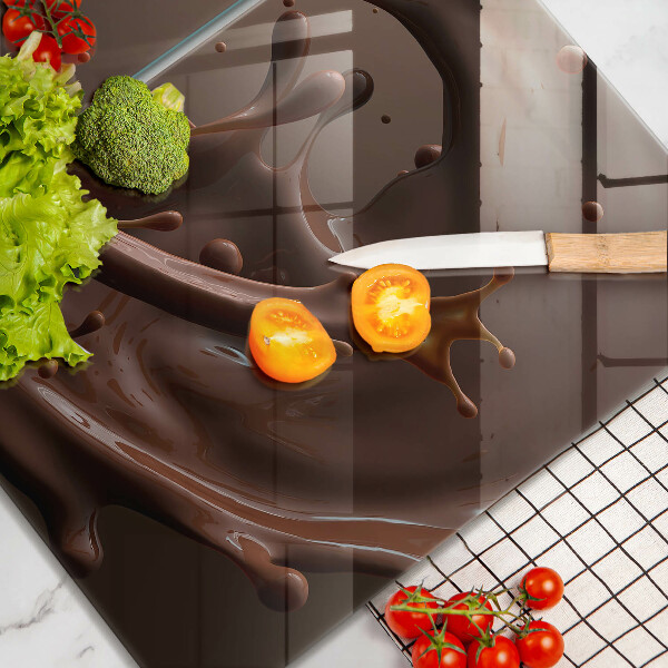 Tampa de parede do fogão a gás Chocolate líquido