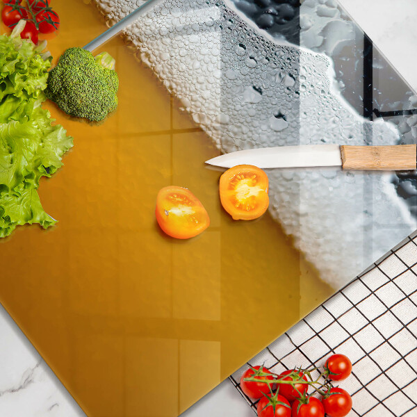 Tampa de parede do fogão a gás Bebida cerveja espuma