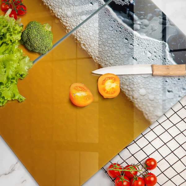 Tampa de parede do fogão a gás Bebida cerveja espuma