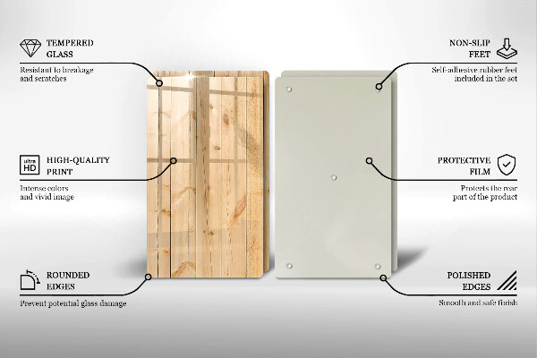 Exaustor a gás Tábuas de madeira delicadas
