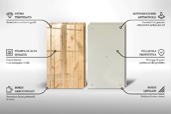 Exaustor a gás Tábuas de madeira delicadas