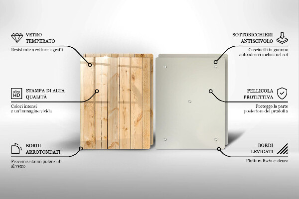 Exaustor a gás Tábuas de madeira delicadas