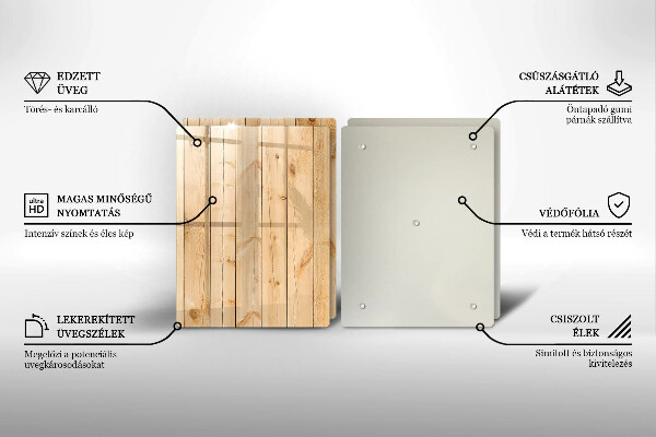 Exaustor a gás Tábuas de madeira delicadas