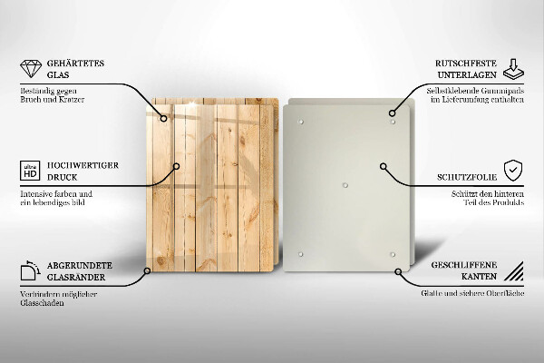 Exaustor a gás Tábuas de madeira delicadas