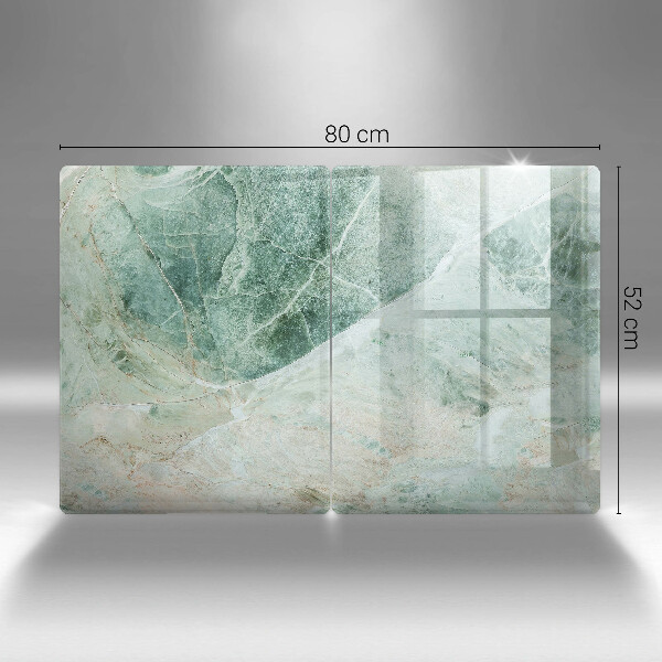 Tampa de parede do fogão a gás Estrutura pedra