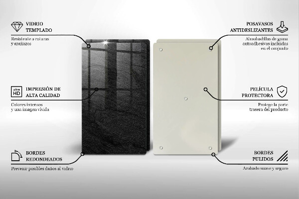 Tampa de parede do fogão a gás Textura de pedra