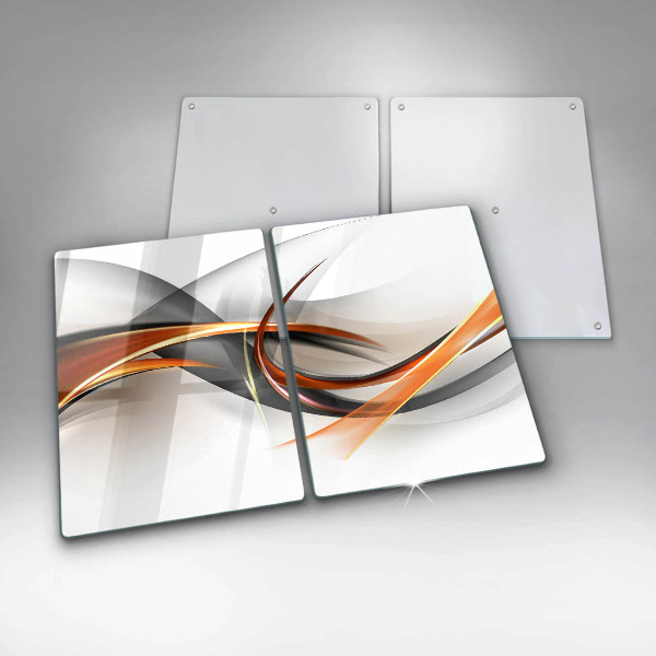 Tampa de parede do fogão a gás Formas modernas