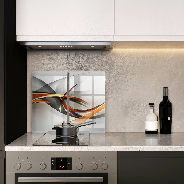 Tampa de parede do fogão a gás Formas modernas