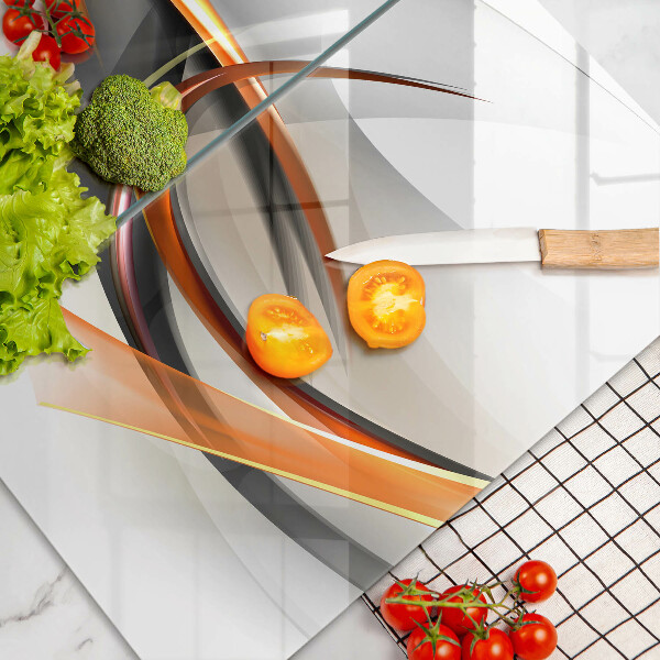 Tampa de parede do fogão a gás Formas modernas