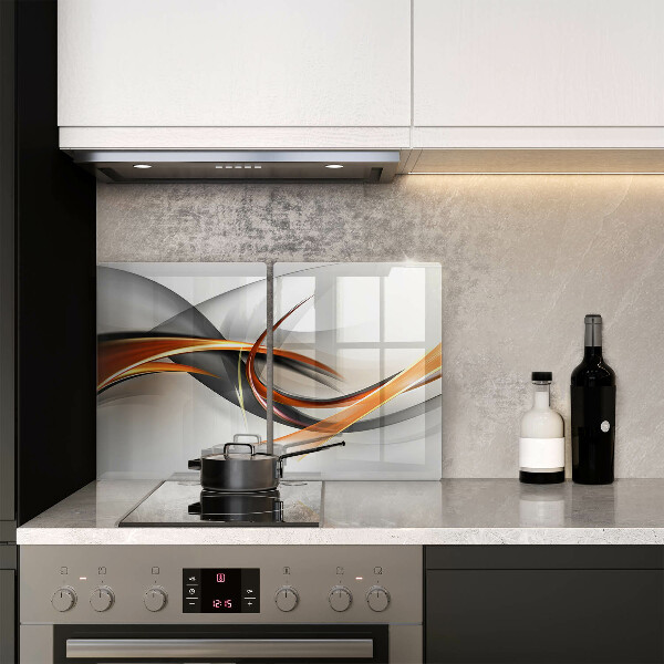Tampa de parede do fogão a gás Formas modernas