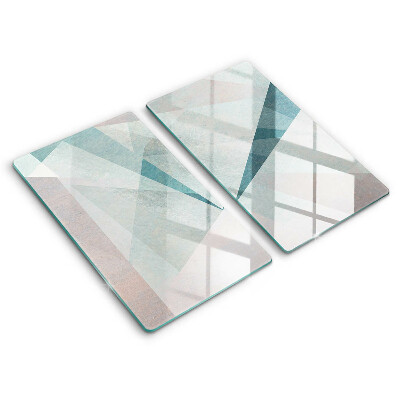 Tampa de parede do fogão a gás Abstração nítida