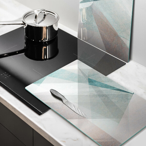 Tampa de parede do fogão a gás Abstração nítida