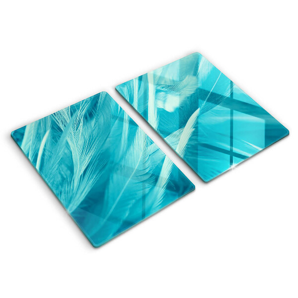 Proteção da parede da cozinha Penas delicadas