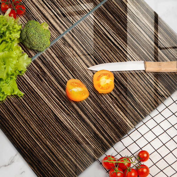 Tampa de parede do fogão a gás Textura de madeira