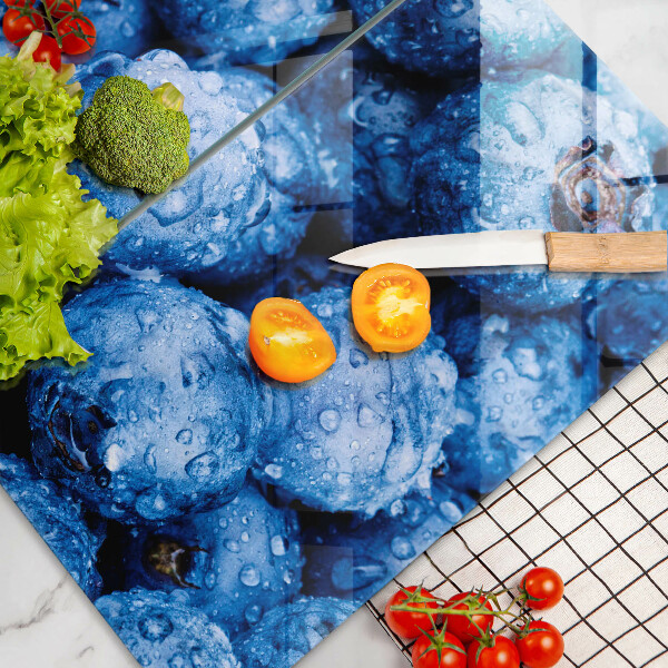 Tampa de parede do fogão a gás Mirtilos suculentos