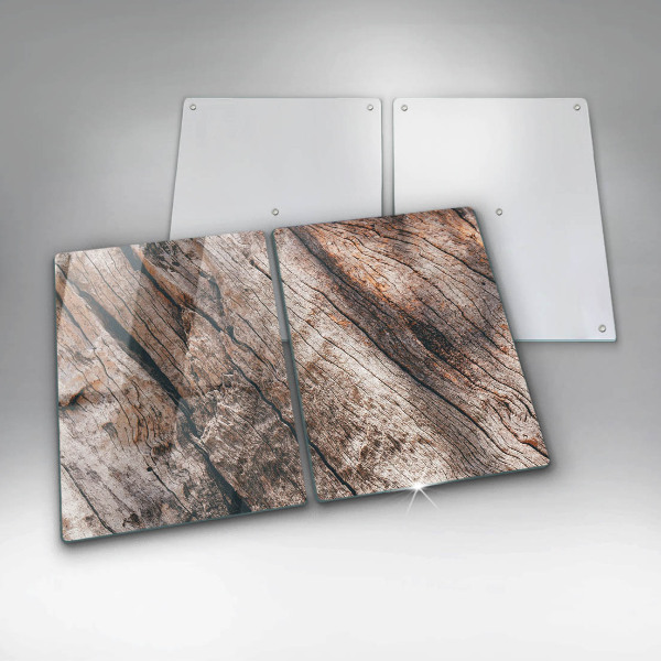 Tampa de parede do fogão a gás Estrutura madeira