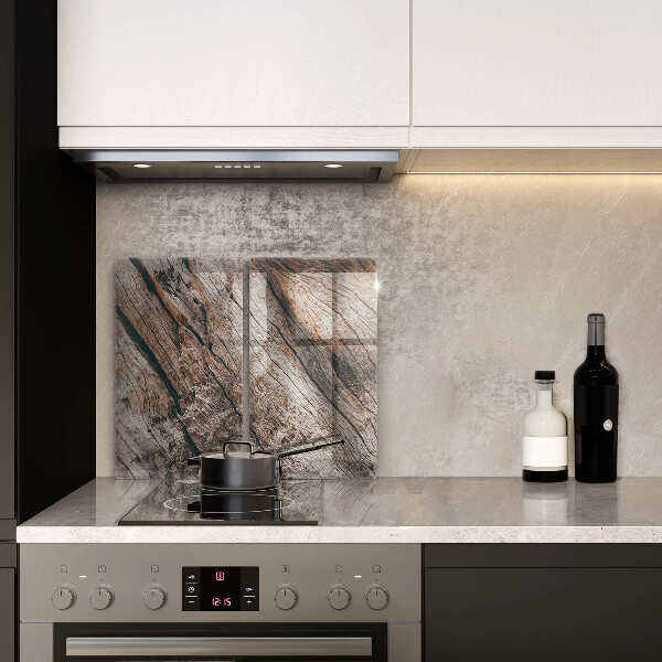 Tampa de parede do fogão a gás Estrutura madeira