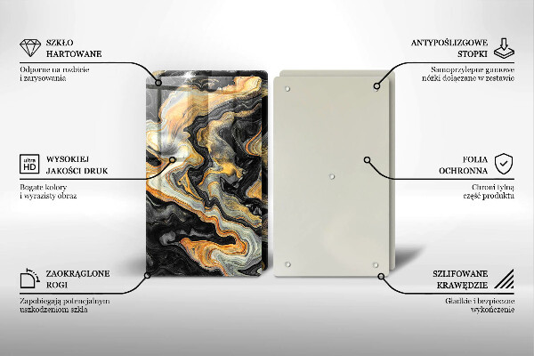 Tampa de parede do fogão a gás Estrutura abstrata