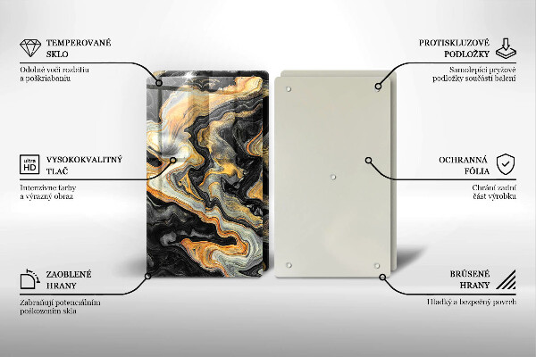 Tampa de parede do fogão a gás Estrutura abstrata