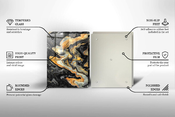 Tampa de parede do fogão a gás Estrutura abstrata