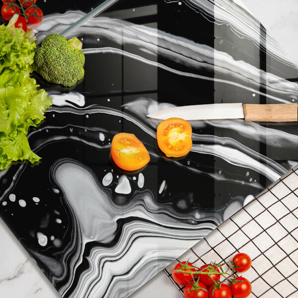 Tampa de parede do fogão a gás Abstração em tinta