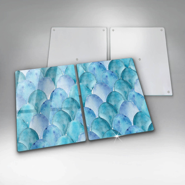 Painel de proteção para cozinhas Casca aquarelada