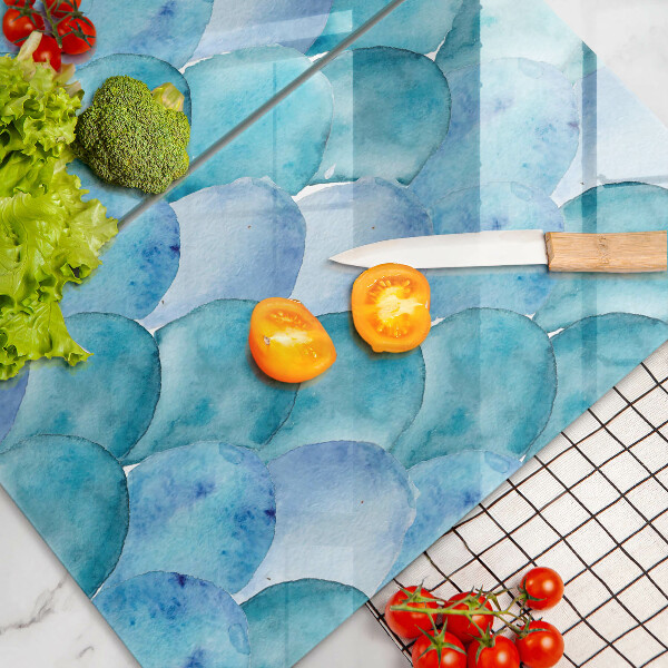 Painel de proteção para cozinhas Casca aquarelada