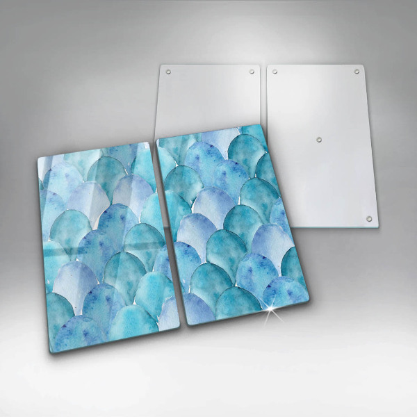 Painel de proteção para cozinhas Casca aquarelada