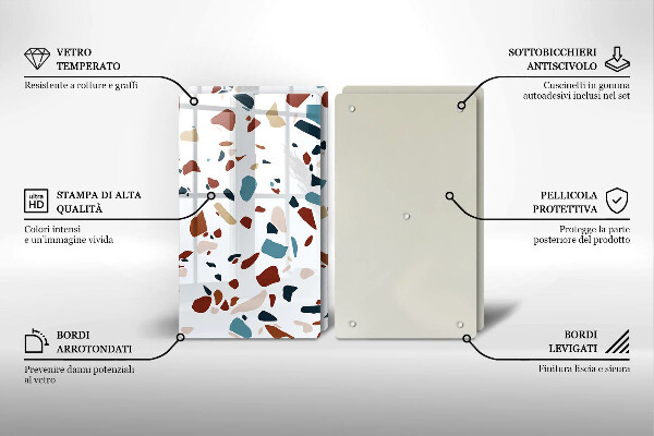 Painel de proteção para cozinha Pedra decorativa