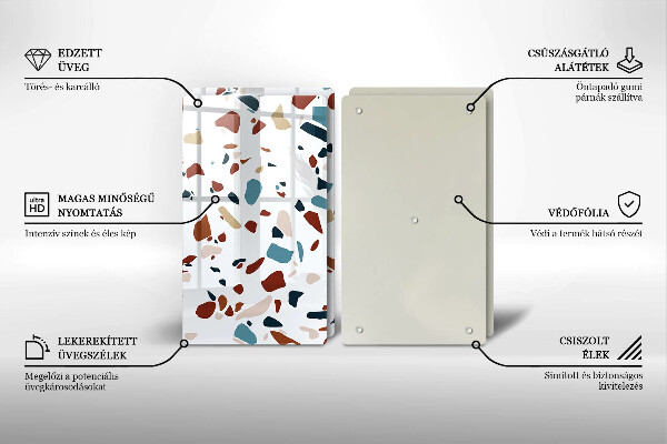 Painel de proteção para cozinha Pedra decorativa