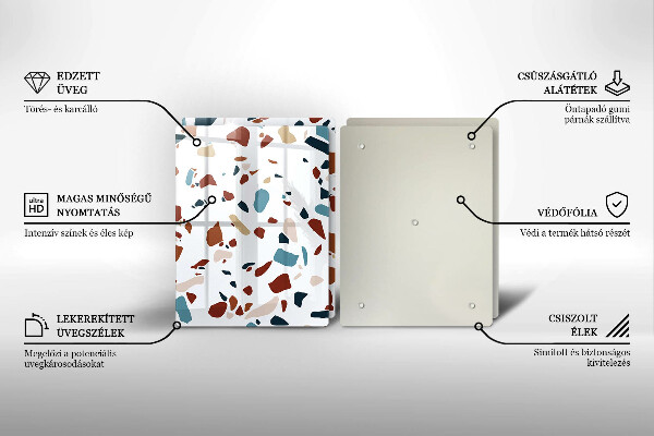 Painel de proteção para cozinha Pedra decorativa