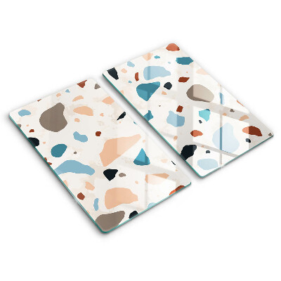 Cobertura de parede do fogão a gás Pedra decorativa grés